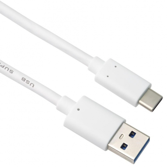 PremiumCord USB-C na USB 3.0 A (USB 3.2 generácia 2, 3A, 10Gbit/s) 3 m, biela