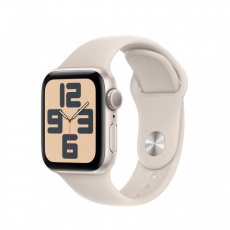APPLE Watch SE GPS 40mm Starlight Aluminium Case with Starlight Sport Band - M/L APPLE Watch SE GPS 40mm Starlight Aluminium Case with Starlight Sport Band - M/L