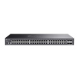 TP-Link OMADA switch SG3452X (48xGbE, 4xSFP+, 2xconsole, fanless)