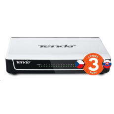 Tenda S16 16-portový Fast Ethernet switch, 10/100 Mbps, stolný Tenda S16 16-portový Fast Ethernet switch, 10/100 Mbps, stolný