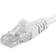 PremiumCord Patch kabel UTP RJ45-RJ45 CAT6 2m bílá