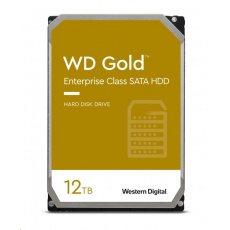 WD GOLD WD121KRYZ 12TB SATA/ 6Gb/s 256MB cache 7200 otáčok za minútu, CMR, Enterprise WD GOLD WD121KRYZ 12TB SATA/ 6Gb/s 256MB cache 7200 otáčok za minútu, CMR, Enterprise