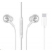 Samsung stereo sluchátka EO-IC100BWE, USB-C, bílá, EU