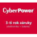 CyberPower 3. rok záruky pre PARLCARD301 10/15K