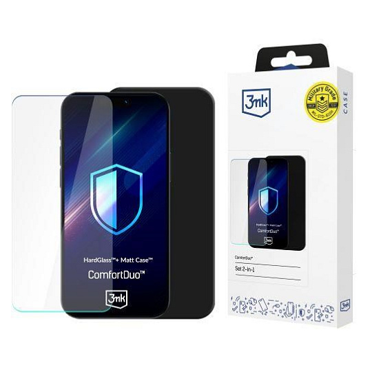3mk ComfortDuo Matt Black pro Samsung Galaxy A57