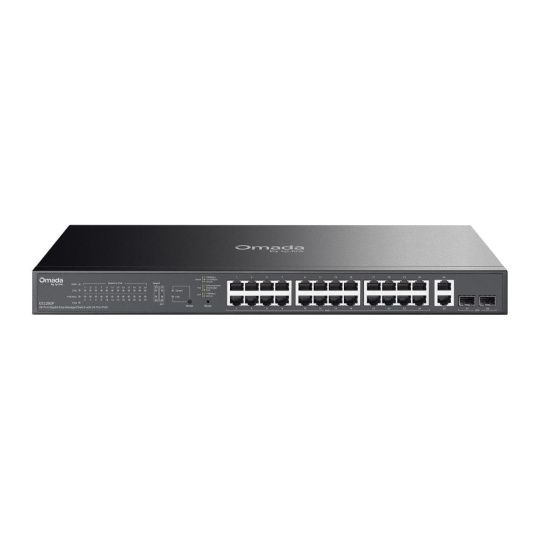 TP-Link OMADA switch ES228GP (26xGbE,2xSFP,24xPoE+,250W)
