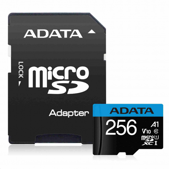 Karta ADATA MicroSDXC 64GB Premier UHS-I Class 10 + SD adaptér