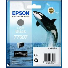 Čierny atrament EPSON ULTRACHROME HD "Scythe" - Light Black - T7607 (25,9 ml) Čierny atrament EPSON ULTRACHROME HD "Scythe" - Light Black - T7607 (25,9 ml)