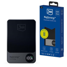 3mk powerbanka - MagSynergy 10000 mAh, 18W, bezdrátové nabíjení 3mk powerbanka - MagSynergy 10000 mAh, 18W, bezdrátové nabíjení
