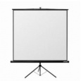 Reflecta TRIPOD Crystal Lux (125x125cm, 2cm černý okraj) plátno stojanové