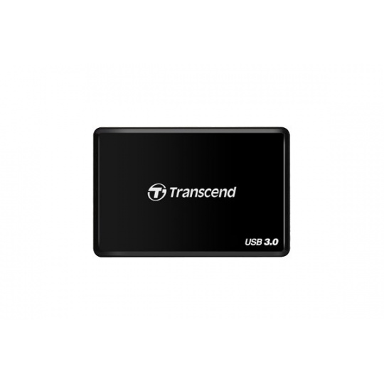 Čítačka kariet TRANSCEND RDF2, USB 3.0, čierna