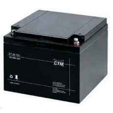 Batéria - CTM CT 12-24 (12V/24Ah - M5), životnosť 5 rokov Batéria - CTM CT 12-24 (12V/24Ah - M5), životnosť 5 rokov