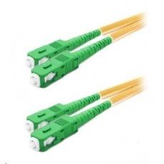 Duplexní patch kabel SM 9/125, OS2, SC(APC)-SC(APC), LS0H, 10m Duplexní patch kabel SM 9/125, OS2, SC(APC)-SC(APC), LS0H, 10m