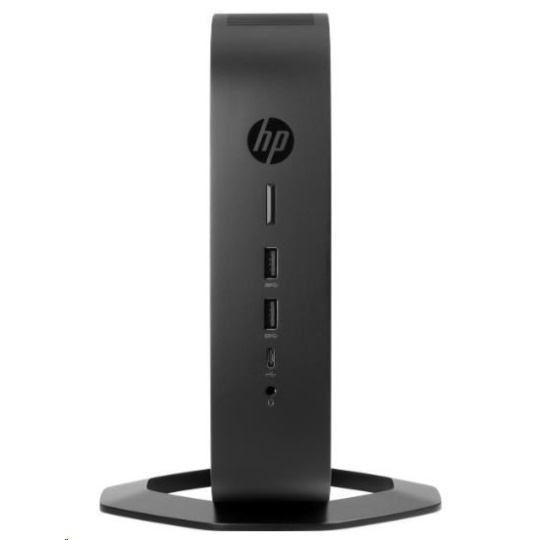 HP t740 EMEA, 16 GB M.2 pamäte SATA Flash, 4 GB DDR4 SODIMM, USB Business slim kbd, Thin Pro