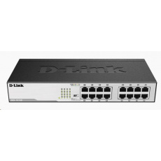 D-Link DGS-1016D 16-portový 10/100/1000 gigabitový stolný/pozemný prepínač