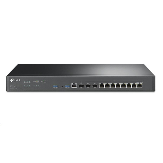 TP-Link ER8411 OMADA VPN router (2xSFP+(1xWAN,1xWAN/LAN),1xSFP WAN/LAN,8xGbELAN/WAN,1xConsole,2xUSB3.0)