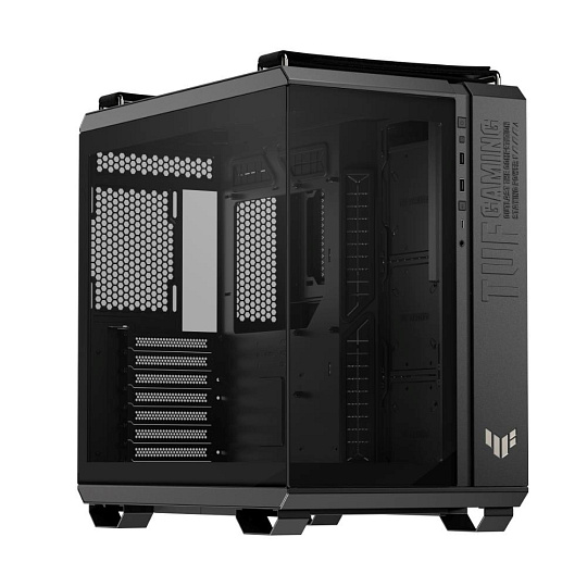 BAZAR ASUS case TUF GAMING GT502 HORIZON, Mid Tower, průhledná bočnice, 4x 120mm ARGB Fan, černá (POŠKOZENÝ OBAL)