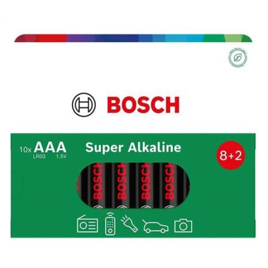 Bosch LR03SA10B/00 Super Alkaline (Blistr 10 ks)