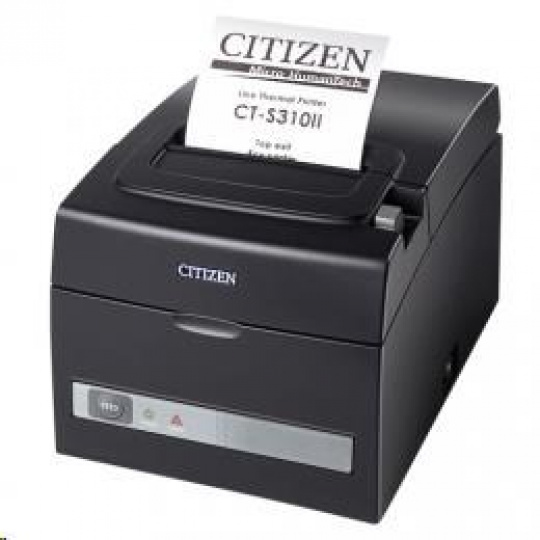 Citizen CT-S310II, Dual-IF, 8 bodov/mm (203 dpi), rezačka, biela