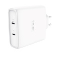 TRUST GaN Nabíječka MAXO 100W 2-Port, USB-C, bílá