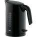 Braun WK 3100 BK PurEase rychlovarná konvice, 2200 W, otočná základna, 1.7 l, automatické vypnutí, černá