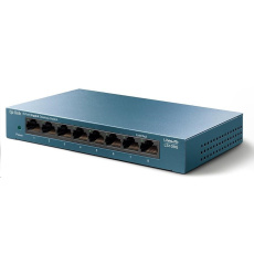 BAZAR - TP-Link LiteWave switch LS108G (8xGbE, fanless) - poškozený obal