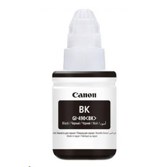 Canon BJ INK GI-490 BK (fľaštička s čiernym atramentom)