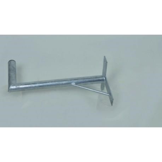 Držák antény na zeď, tvar T se vzpěrou, žárový zinek, délka 50cm Držák antény na zeď, tvar T se vzpěrou, žárový zinek, délka 50cm