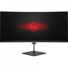 LCD monitor HP OMEN X 35 s LED podsvietením AG; 35 matný,AMVA+ 3440x1440,10M:1,300cd,4ms,1xHDMI,1xDisplayPort,USB-čierny