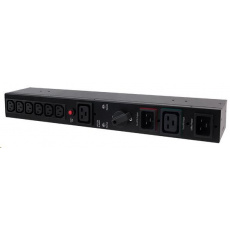 CyberPower Manuálny obtokový spínač PDU, 16A, (6)C13, (1)C19, (1) IEC-C20, (1) IEC-C19, (2) IEC-C20 CyberPower Manuálny obtokový spínač PDU, 16A, (6)C13, (1)C19, (1) IEC-C20, (1) IEC-C19, (2) IEC-C20