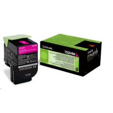 LEXMARK purpurový toner 702HM pre CS310/410/510 z programu Lexmark Return (3 000 strán) LEXMARK purpurový toner 702HM pre CS310/410/510 z programu Lexmark Return (3 000 strán)