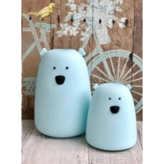 Rabbit & Friends Dotyková lampička medvídek | Modrá Rabbit & Friends Dotyková lampička medvídek | Modrá