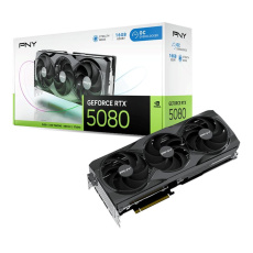 PNY VGA Nvidia GeForce RTX 5080 16GB Triple Fan OC, RTX 5080 OC, 16GB GDDR7, 3xDP, 1xHDMI PNY VGA Nvidia GeForce RTX 5080 16GB Triple Fan OC, RTX 5080 OC, 16GB GDDR7, 3xDP, 1xHDMI