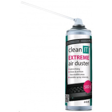 CLEAN IT Stlačený vzduch EXTREME 500g, NEVYČERPANÝ CLEAN IT Stlačený vzduch EXTREME 500g, NEVYČERPANÝ