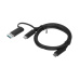 LENOVO kabel USB-C to 2x USB-C Cable 1m