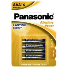 PANASONIC Alkalické baterie Alkaline Power LR03APB/4BP AAA 1,5V (Blistr 4ks) PANASONIC Alkalické baterie Alkaline Power LR03APB/4BP AAA 1,5V (Blistr 4ks)