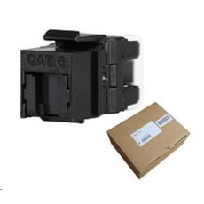 Solarix MULTIPACK 24 ks - rýchly rez CAT6 UTP RJ45 keystone čierny SXKJ-6-UTP-BK-NA Solarix MULTIPACK 24 ks - rýchly rez CAT6 UTP RJ45 keystone čierny SXKJ-6-UTP-BK-NA