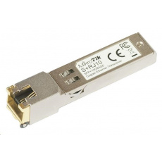 MikroTik SFP+ na metalický konvertor 10M/100M/1G/2.5G/5G/10G, RJ-45, do 200 m