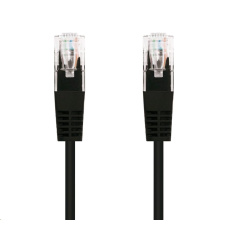 C-TECH kabel patchcord Cat5e, UTP, černý, 5m C-TECH kabel patchcord Cat5e, UTP, černý, 5m
