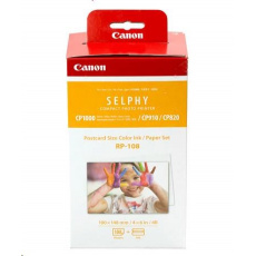 Canon RP-108 papier 100x158mm 108ks pre termosublimačnú tlačiareň Canon RP-108 papier 100x158mm 108ks pre termosublimačnú tlačiareň
