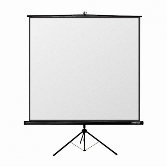 Reflecta TRIPOD Crystal Lux (240x240cm, 2cm černý okraj) plátno stojanové