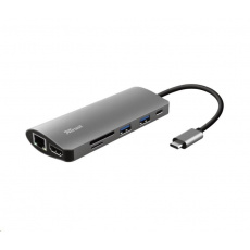 Adaptér TRUST DALYX, 7 v 1, USB-C