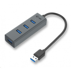 iTec USB 3.0 Kovový 4-portový HUB