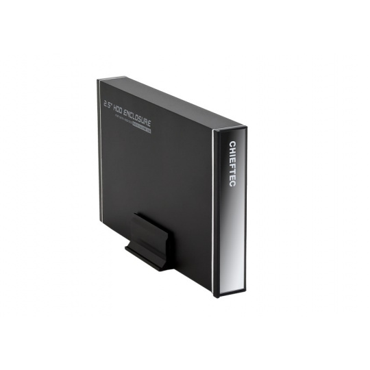 Externý rám CHIEFTEC pre 2,5" SATA HDD (max. 14.5 mm), USB3.0, hliník