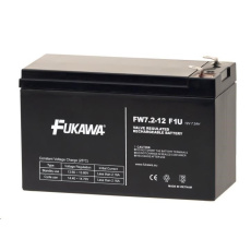 Batéria - FUKAWA FW 7,2-12 F1U (12V/7,2 Ah - Faston 187), konektor - 4.8 mm, životnosť 5 rokov Batéria - FUKAWA FW 7,2-12 F1U (12V/7,2 Ah - Faston 187), konektor - 4.8 mm, životnosť 5 rokov