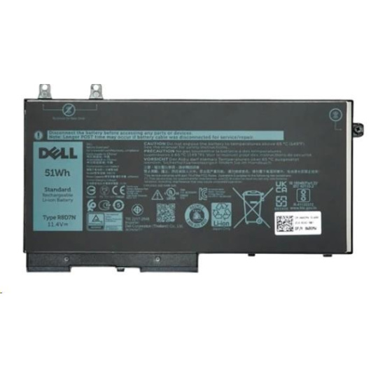 Dell 3-cell 51 Wh Lithium Ion Replacement Battery for Select Laptops (Latitude 5400, 5500, Precision 3500,)