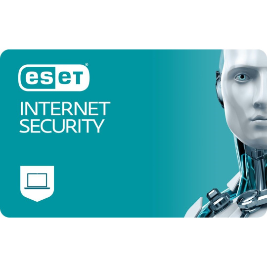 ESET Internet Security pre 1 zariadenie, predĺženie licencie na 1 rok, EDU
