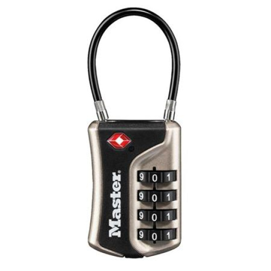 Master Lock Visací kombinační zámek  TSA 4697EURDNKL