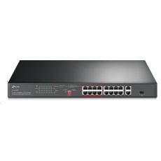 TP-Link CCTV switch TL-SL1218P (16x100Mb/s, 1xGbE uplink, 1xGbE/1xSFP combo uplink, 16xPoE+, 150W) TP-Link CCTV switch TL-SL1218P (16x100Mb/s, 1xGbE uplink, 1xGbE/1xSFP combo uplink, 16xPoE+, 150W)