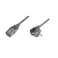 PREMIUMCORD Napájací kábel 230V, 0.5m PREMIUMCORD Napájací kábel 230V, 0.5m